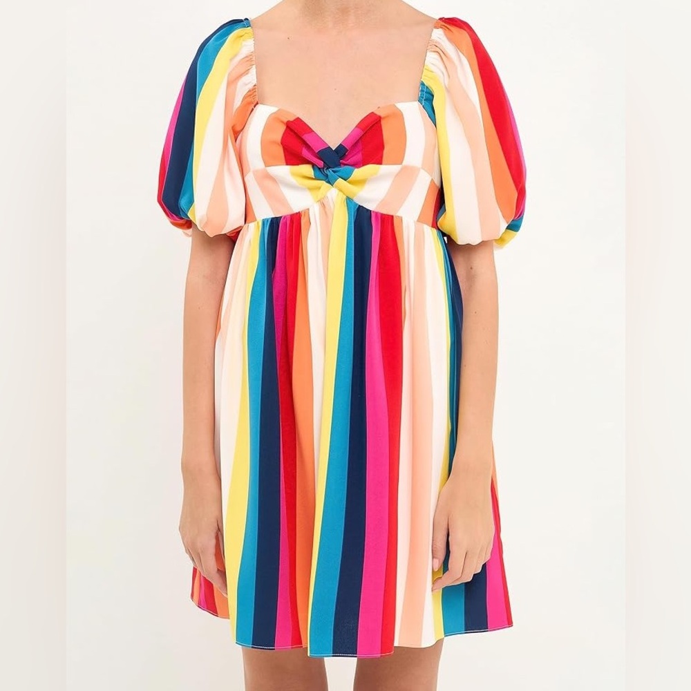 English Factory Rainbow Dress